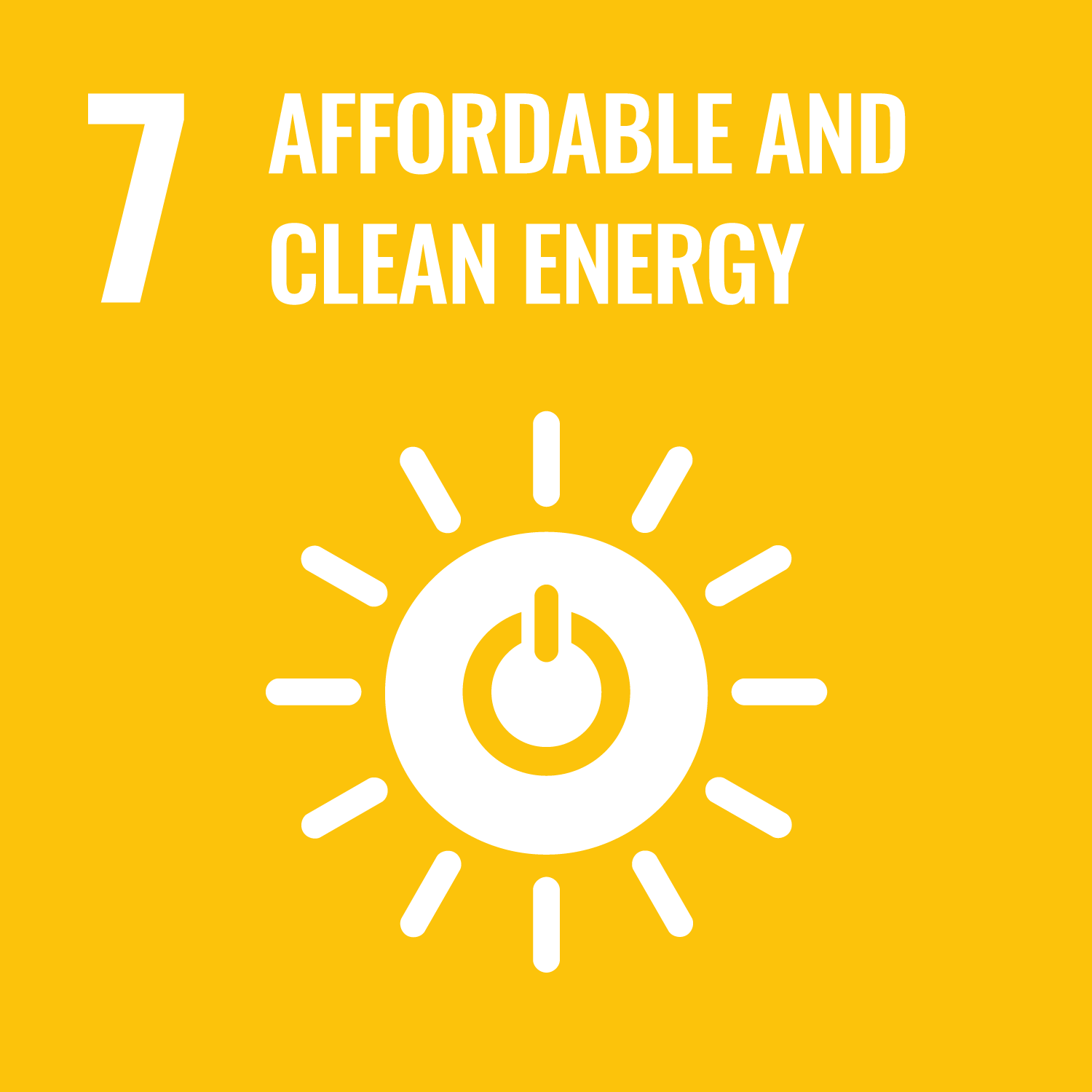 Goal Seven: Ensure access to affordable, reliable, sustainable and modern energy for all