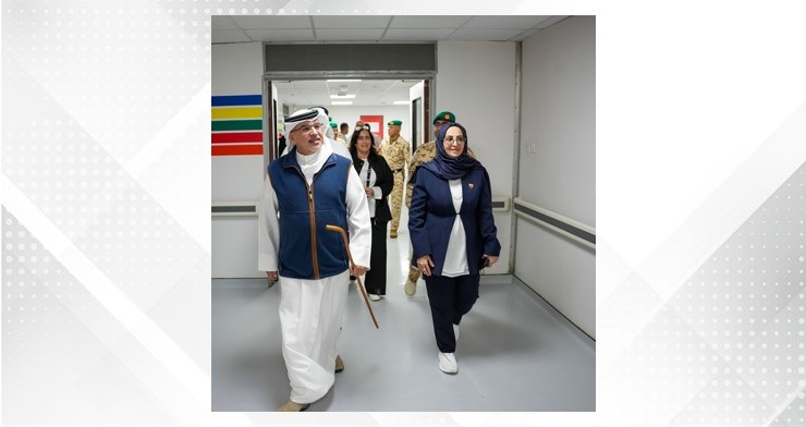 HRH the Crown Prince and Prime Minister visits the Salmaniya Medical Complex