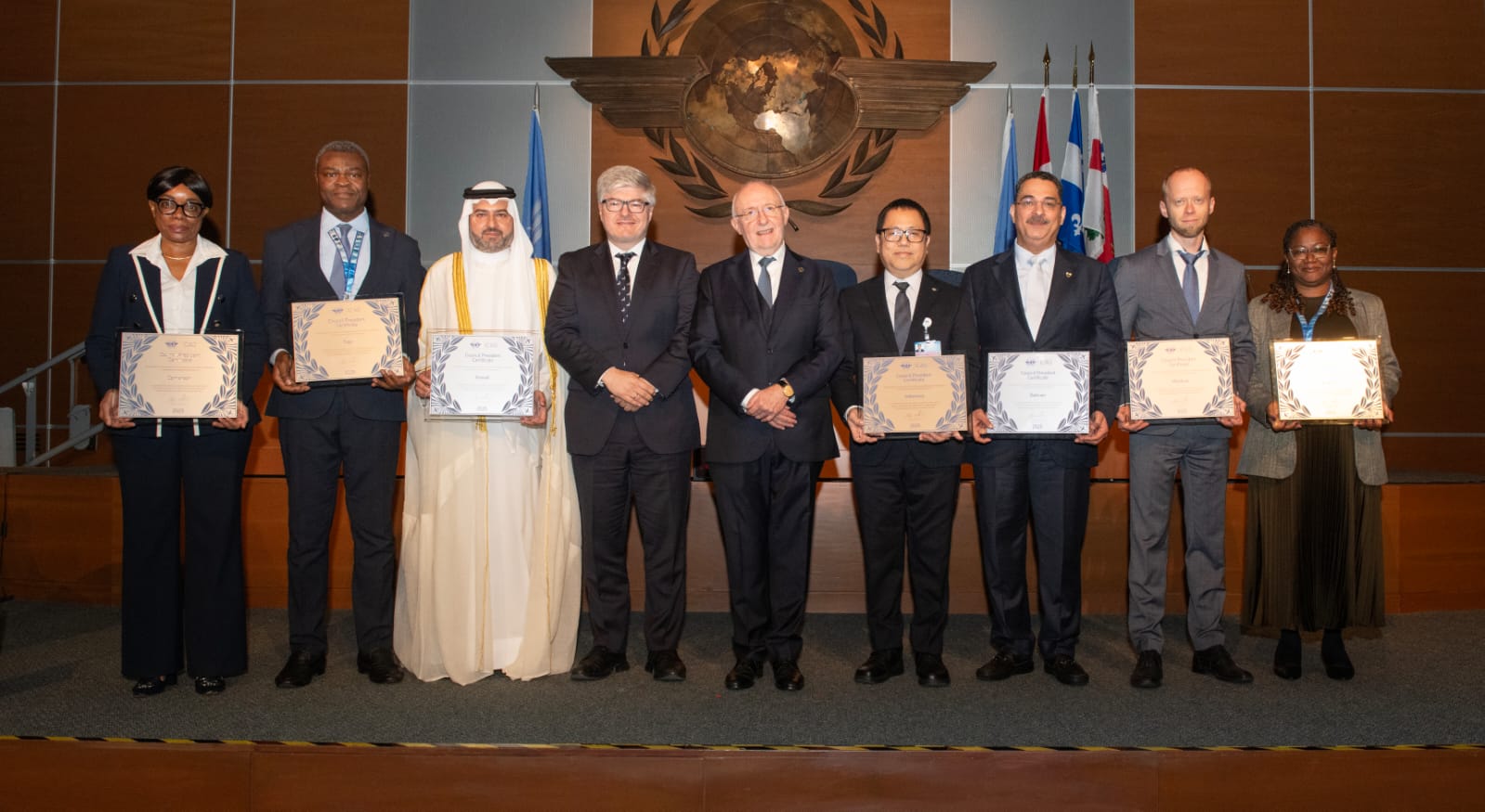 Bahrain wins ICAO Council President certificate for excellence in civil aviation security