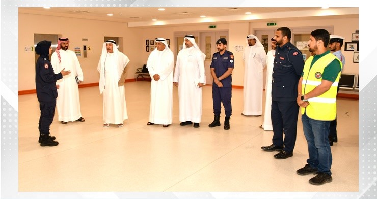 Muharraq Governor visits shelter centres