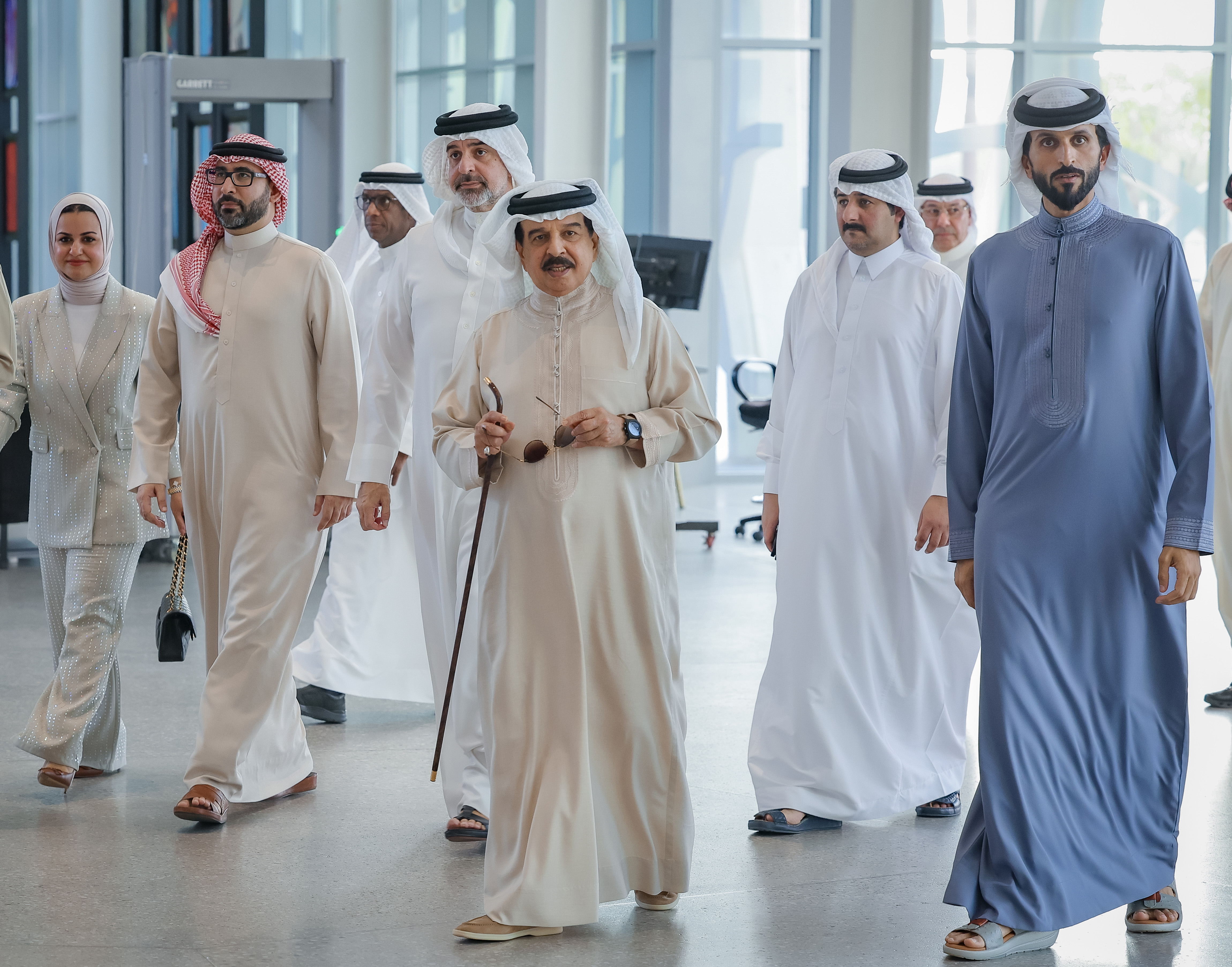HM King visits 2030 Youth City, commends its success as leading initiative